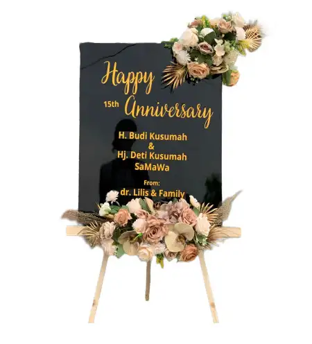 Papan Bunga Akrilik Karangrena