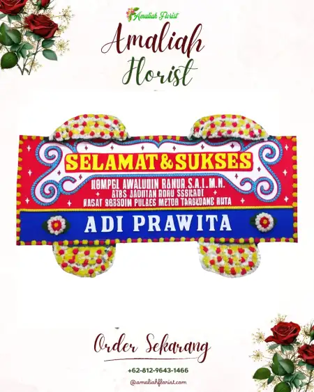 Papan Bunga Ucapan Selamat Karangrena